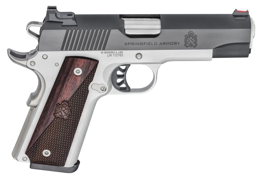 Springfield Armory 1911 Ronin .45 ACP Blued/Stain Aluminum Compact Pistol, 8-Rd