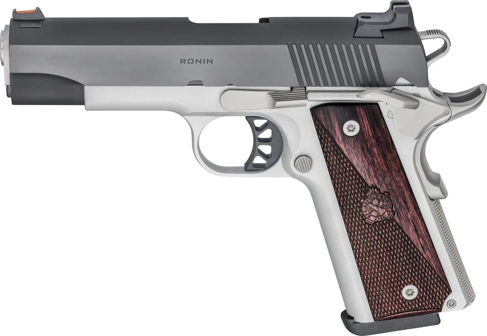 Springfield Armory 1911 Ronin .45 ACP Blued/Stain Aluminum Compact Pistol, 8-Rd