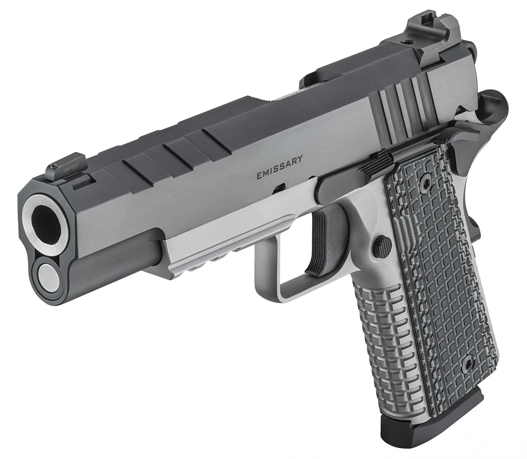 Springfield 1911 Emissary .45 Auto Full Size Gray Pistol, 8-Rd