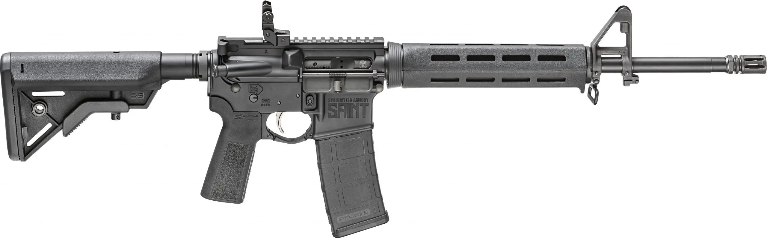 Springfield Armory Saint B5 Systems 5.56 NATO 16" Semi-Auto AR-15 Rifle, 30-Rd