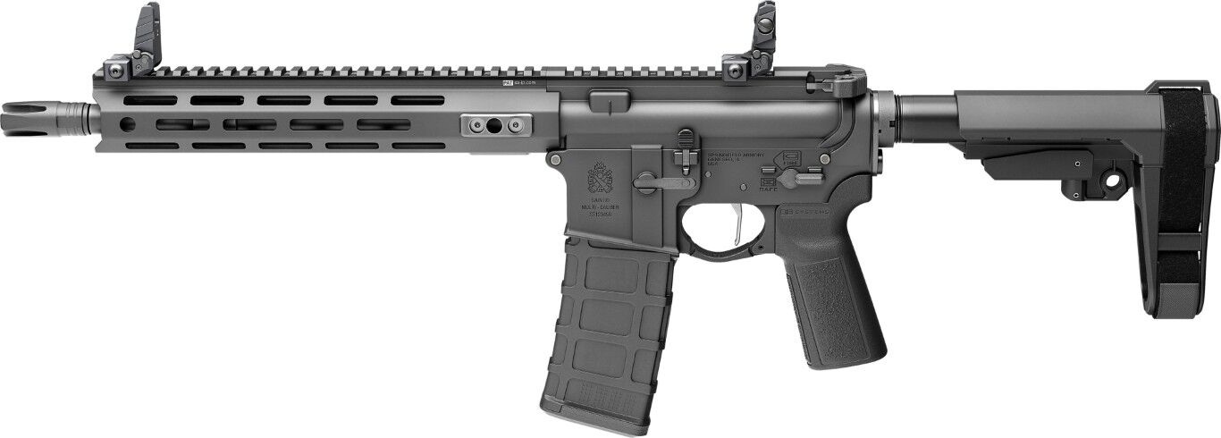 Springfield Armory Saint Victor 5.56 NATO 11.5" Semi-Auto Braced AR-15 Pistol, 30-Rd