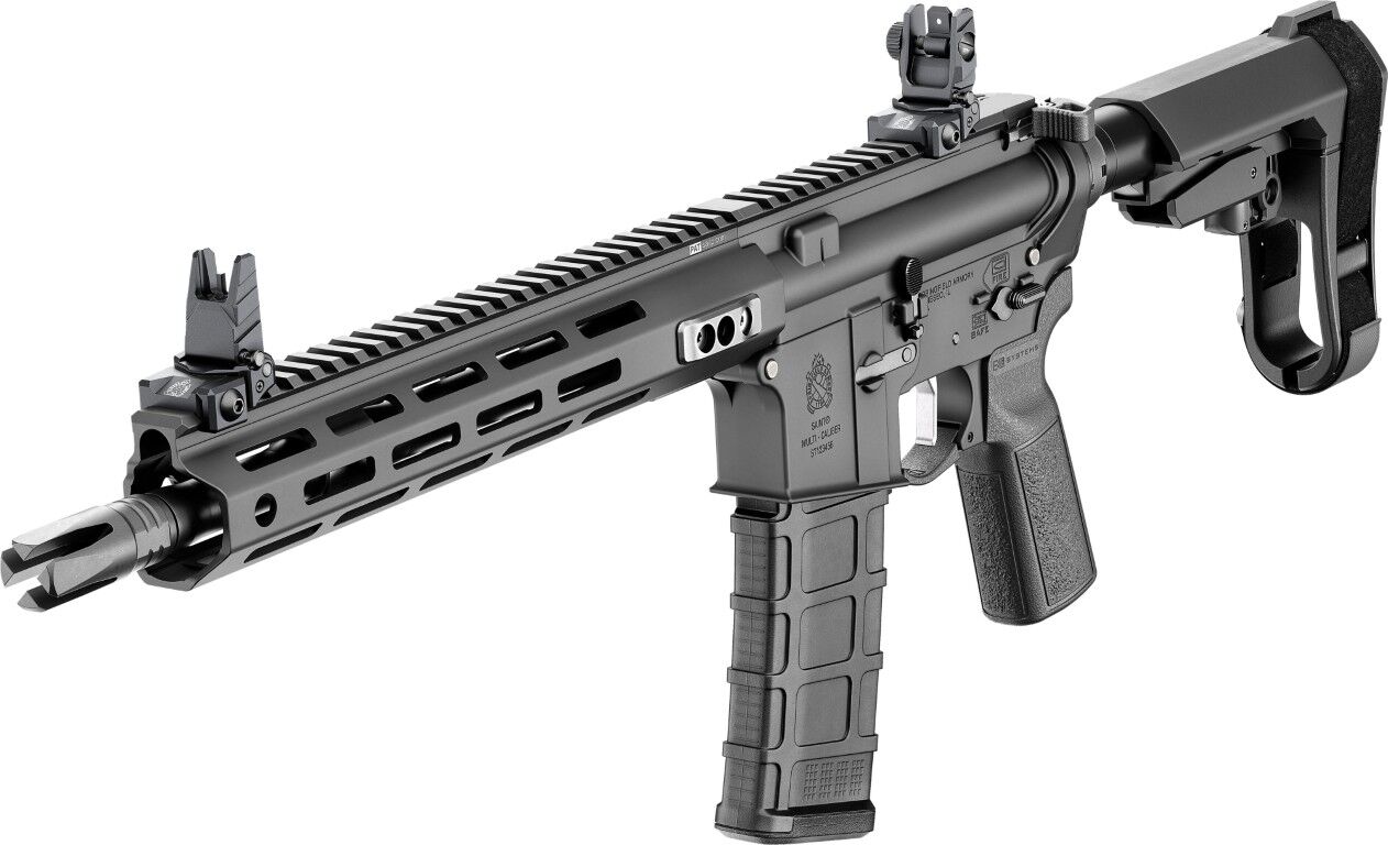 Springfield Armory Saint Victor 5.56 NATO 11.5" Semi-Auto Braced AR-15 Pistol, 30-Rd