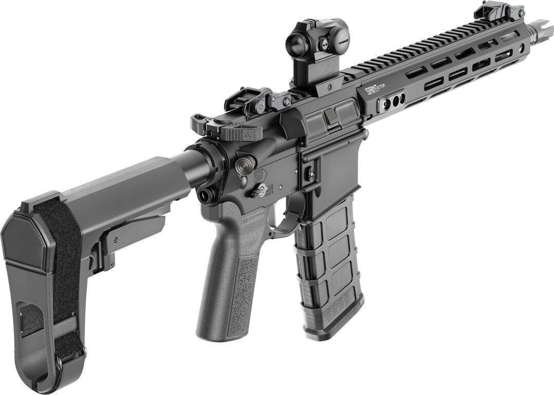 Springfield Armory Saint Victor 5.56 NATO 11.5" Semi-Auto Braced AR-15 Pistol, 30-Rd