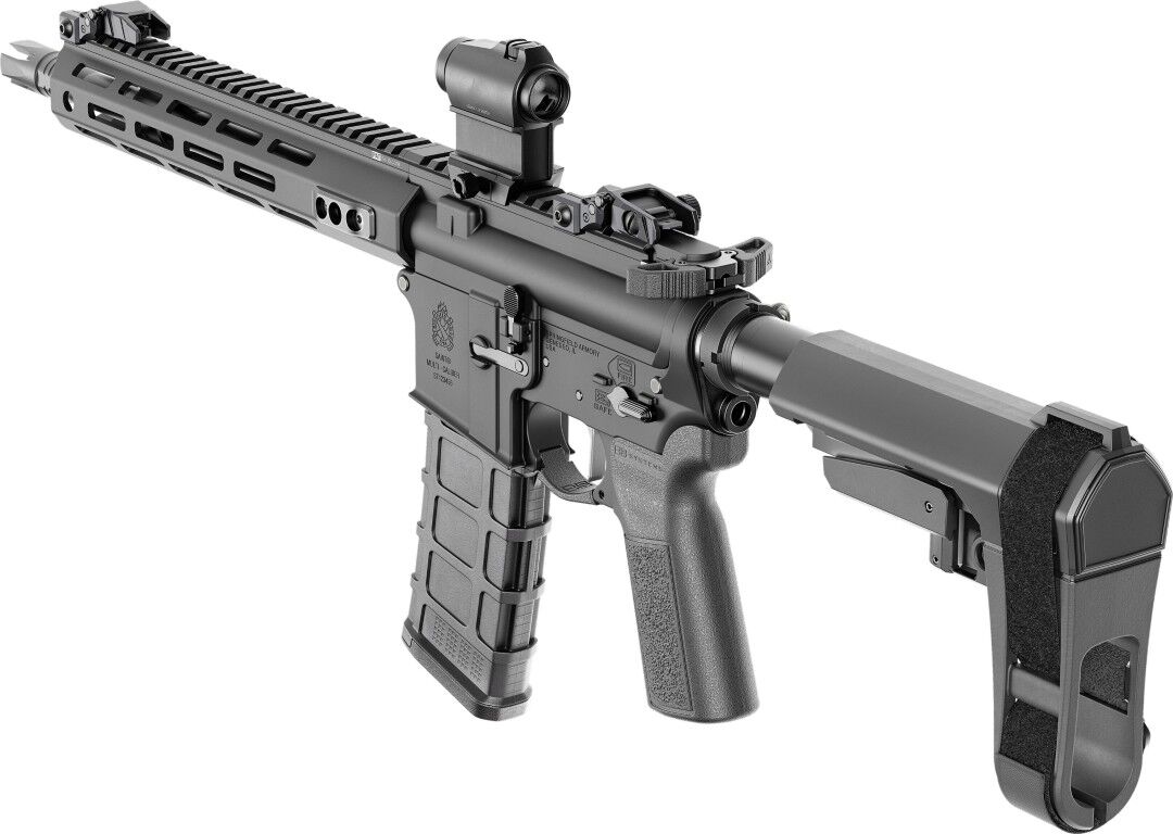 Springfield Armory Saint Victor 5.56 NATO 11.5" Semi-Auto Braced AR-15 Pistol, 30-Rd