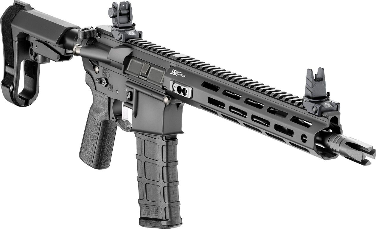 Springfield Armory Saint Victor 5.56 NATO 11.5" Semi-Auto Braced AR-15 Pistol, 30-Rd