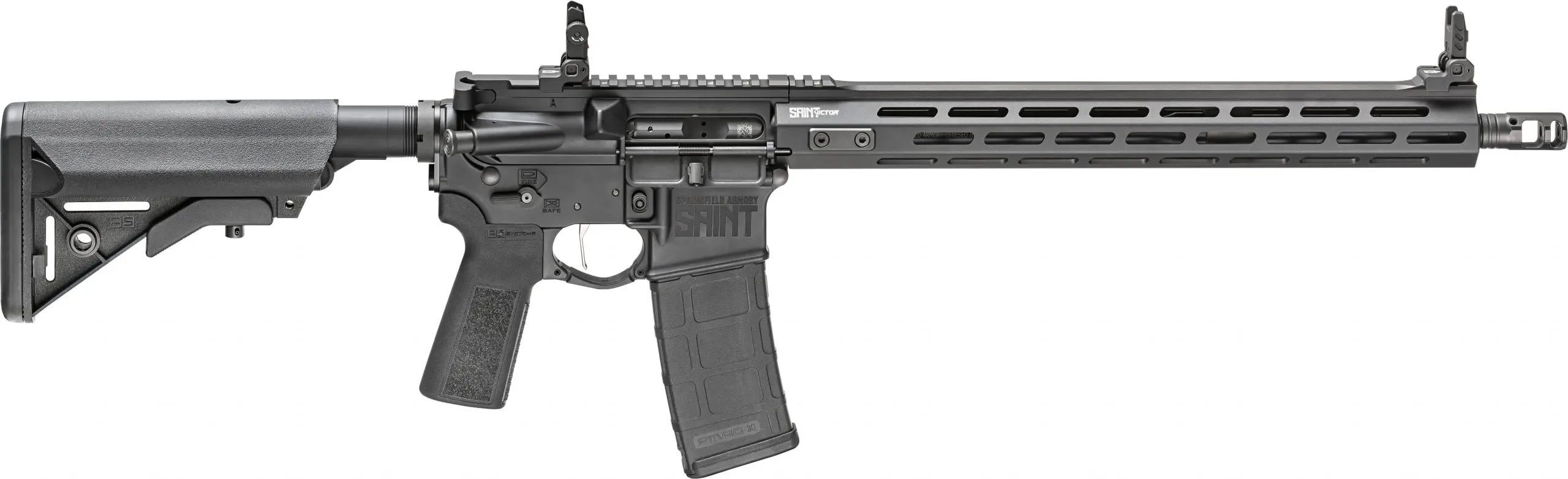 Springfield Armory Saint AR-15 B5 5.56 Nato 16" Semi-Auto Rifle, 30-Rd