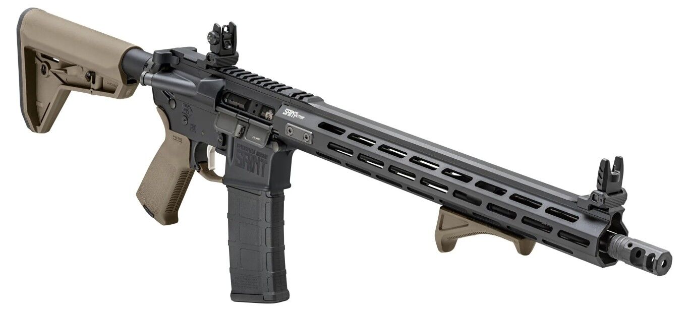 Springfield Armory Saint Victor 5.56 NATO 16" OD Green Furniture Semi-Auto AR-15 Rifle, 30-Rd