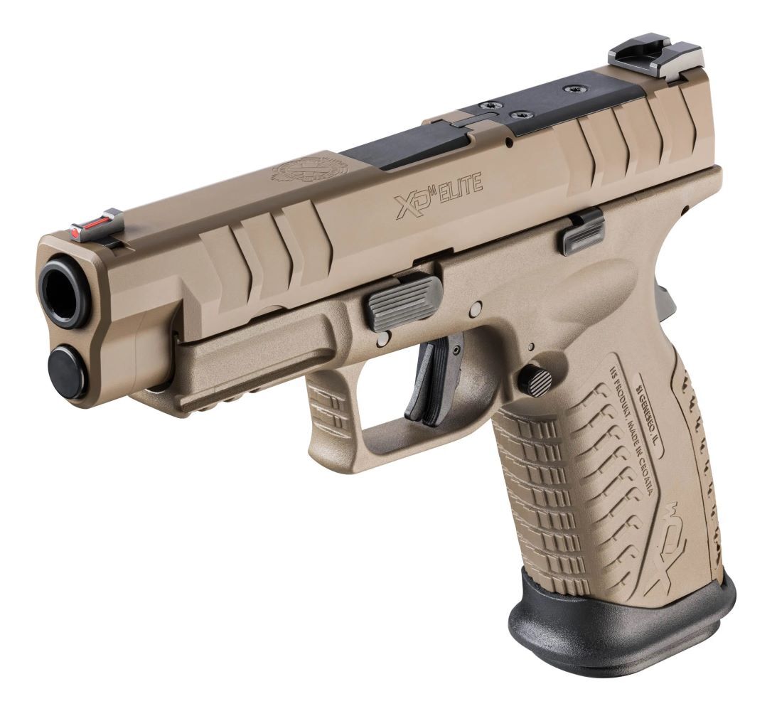 Springfield Armory XD-M Elite OSP 10mm Optics Ready FDE Full Size Pistol, 16-Rd