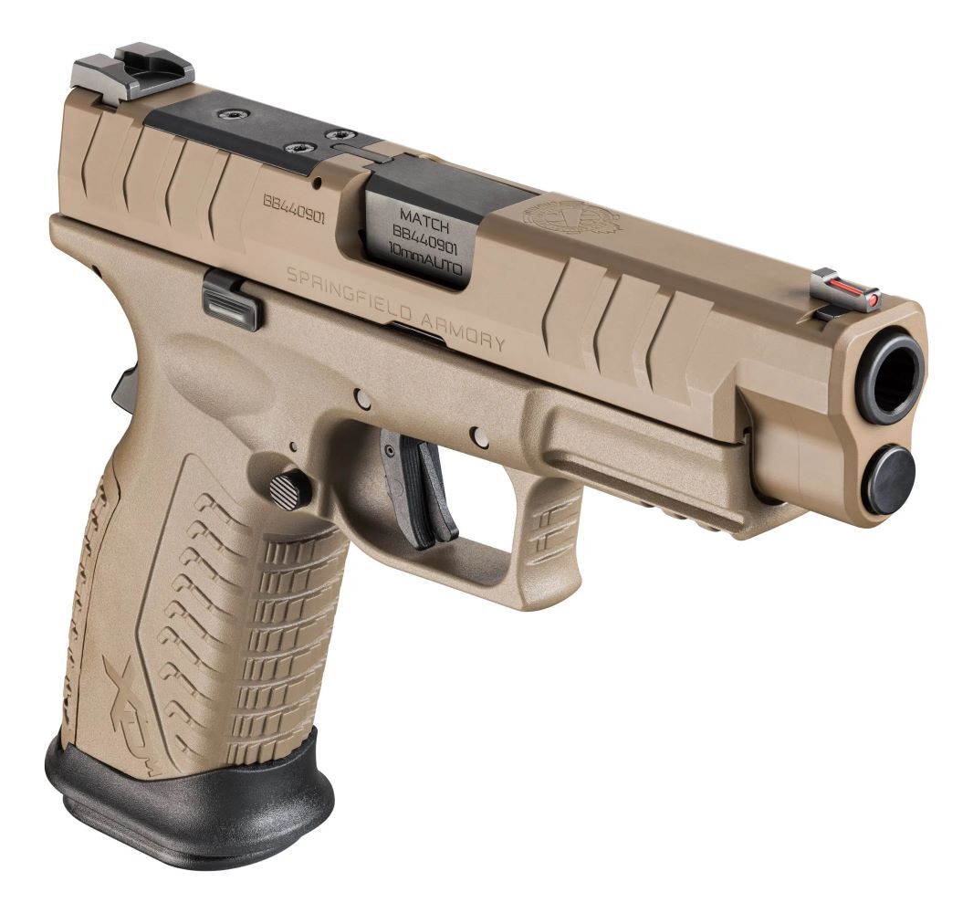 Springfield Armory XD-M Elite OSP 10mm Optics Ready FDE Full Size Pistol, 16-Rd