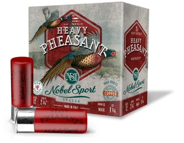 Nobel Sport Heavy Pheasant 12 Gauge 2 3/4" #5 Shot, 1 1/4-Oz, 25-Rd