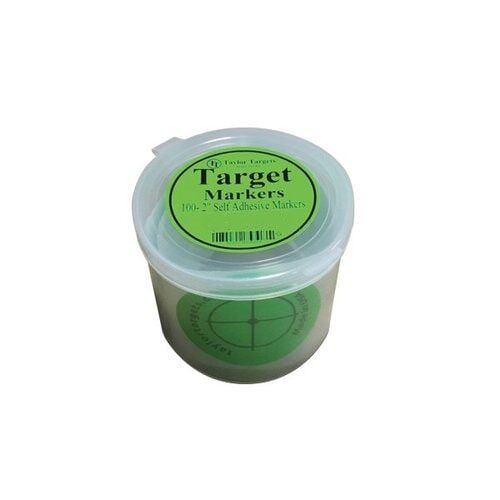 Taylor Targets 1.75-In Green Target Markers, 100-Ct