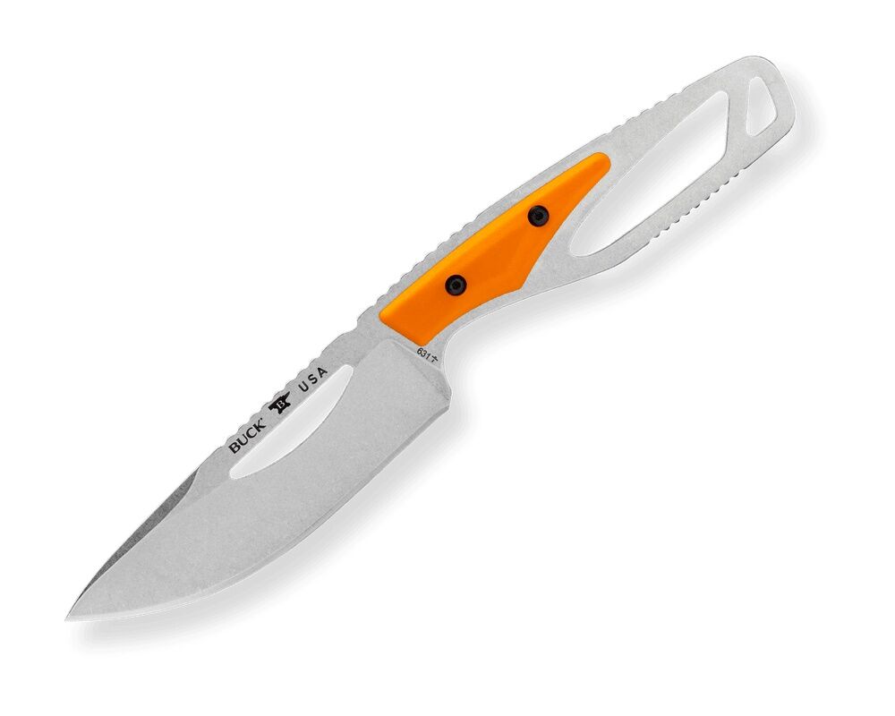 Buck Knives Orange Nylon 631 PakLite Field Knife