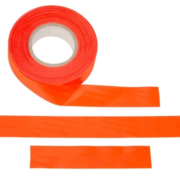 Allen Company Orange Flagging Tape, 0.787-In x 150-Ft
