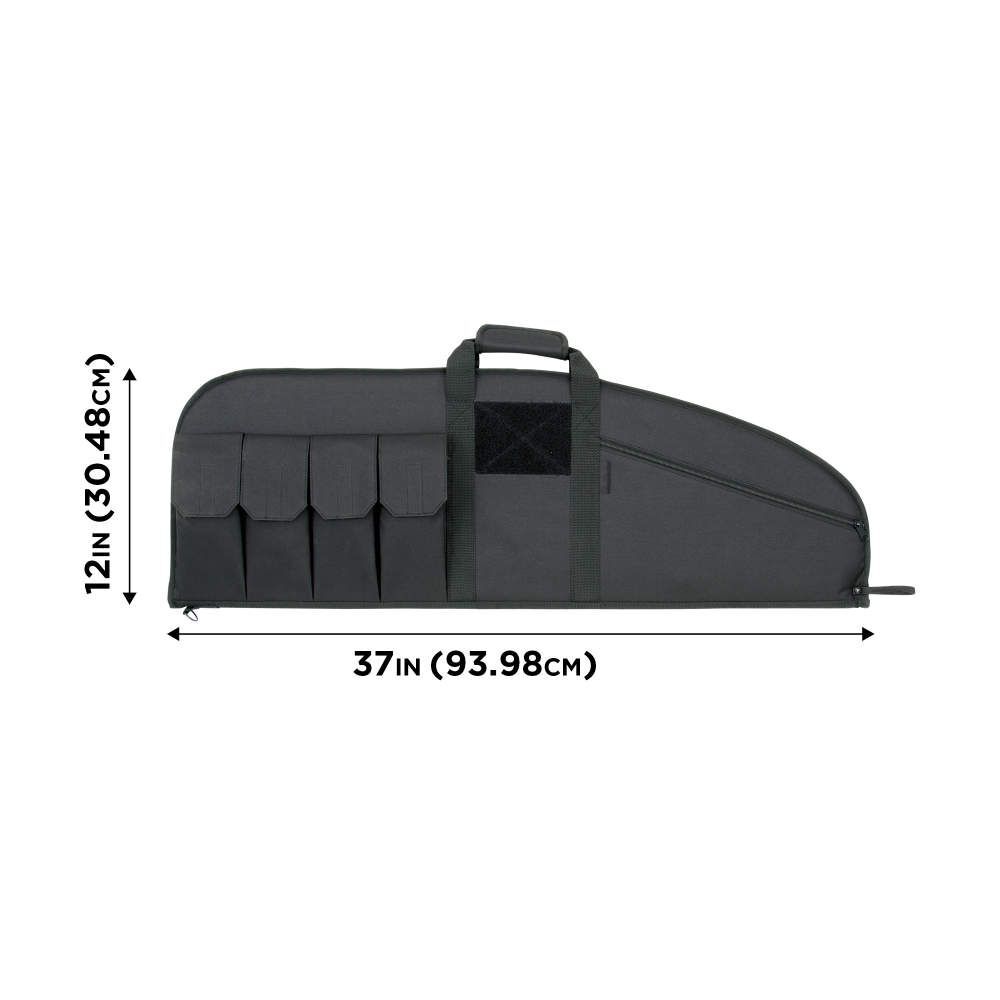 Allen Company Tac-Six Black Range Tactical Rifle Case, 37-In