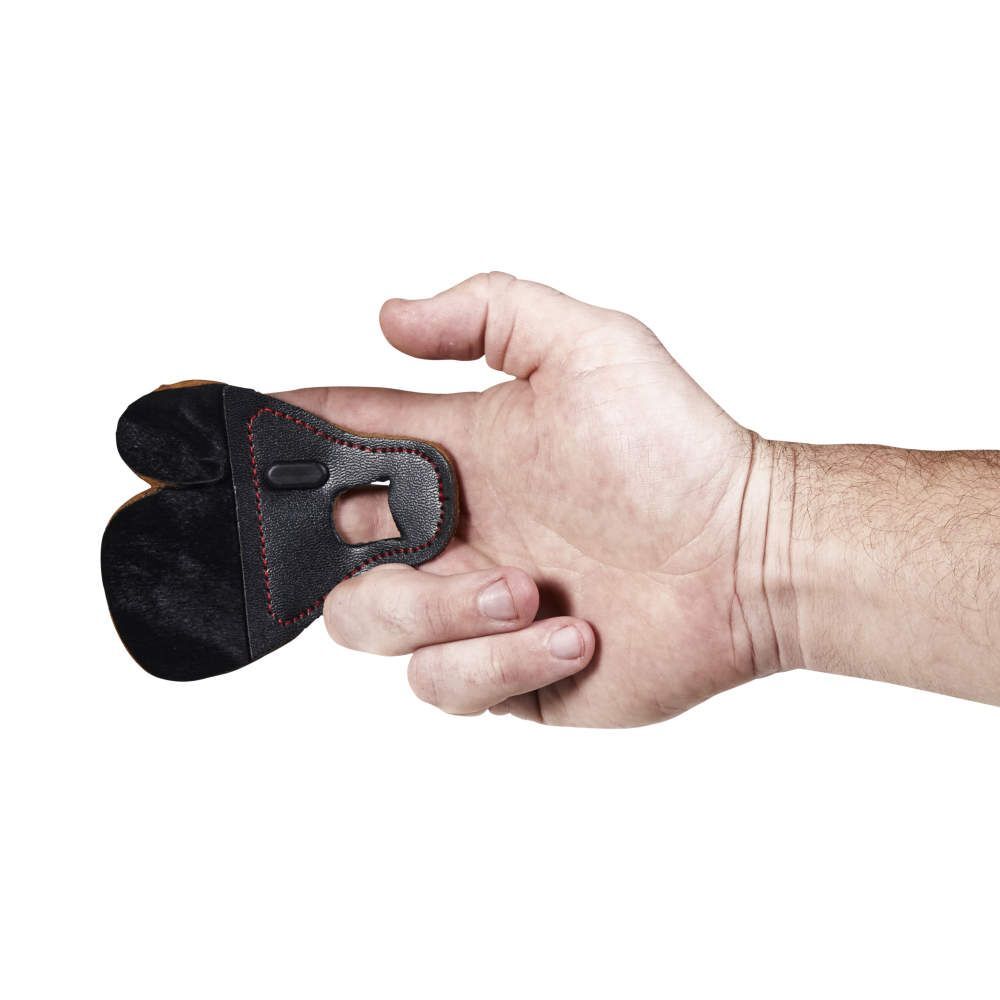 Allen Company Pulse Premium No Pinch Black Archery Finger Tab