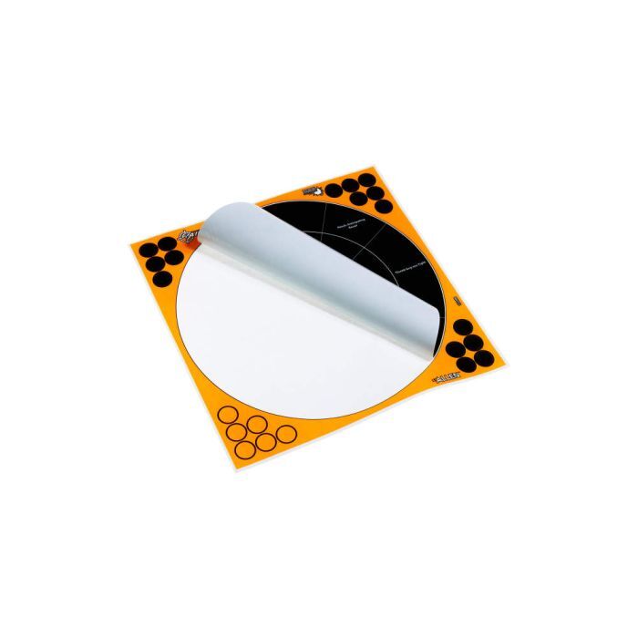 Allen EZ Aim Adhesive Splash Paper 12-In X 12-In Shooting Target, 5-Pk