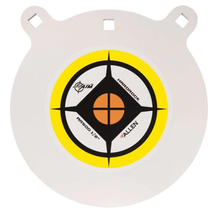 Allen EZ Aim Hardrock AR500 Steel Gong Shooting Target, 10-In