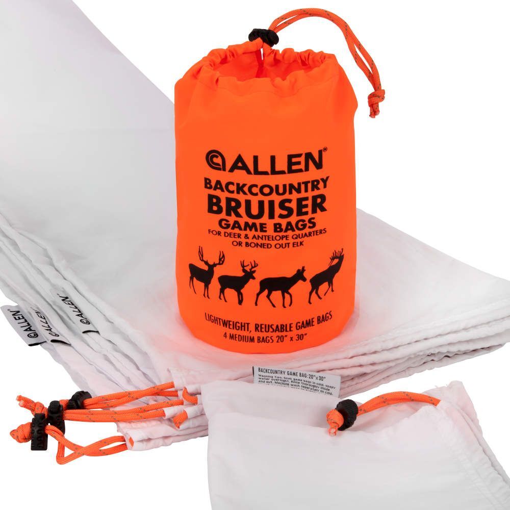 Allen Compnay Backcountry Bruiser Game Bags, 30-In x 20-In, 4-Pk