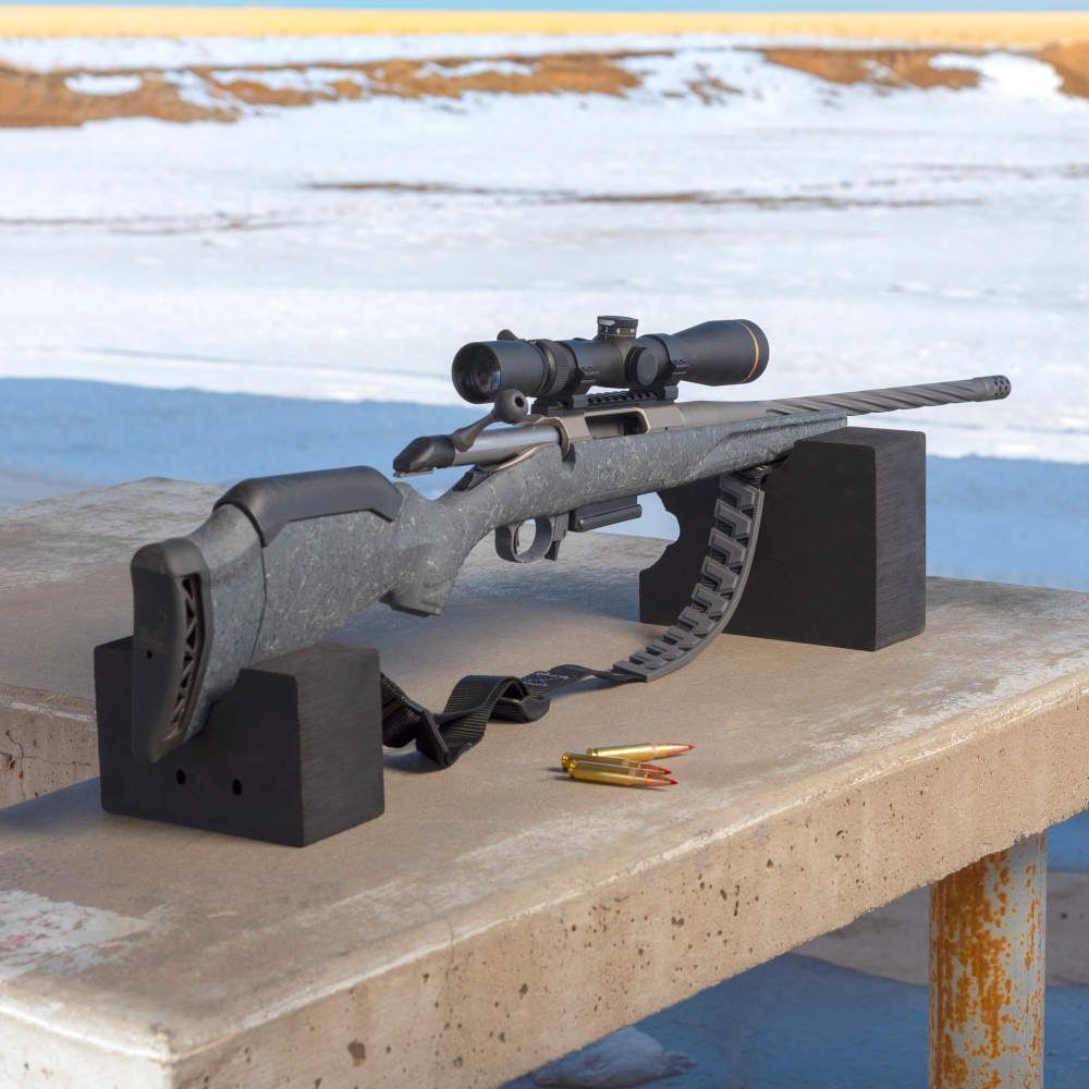 Allen Trak Traction Web Black/Gray Rifle Sling With Swivels, 36-In