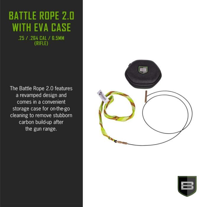 Breakthrough Clean Technologies Rifle Battle Rope 2.0 With EVA Case