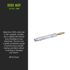 Breakthrough Clean Technologies White Bore Mop Cleaning Swab, 243 Caliber & 6mm