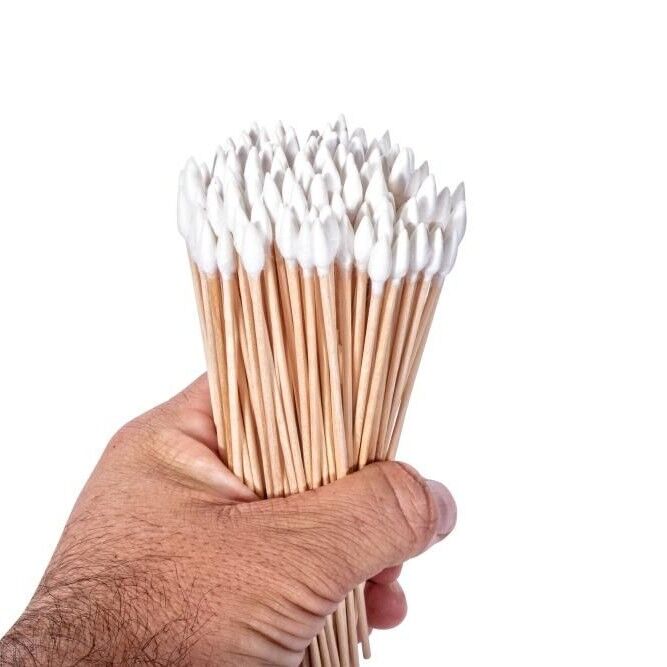 Breakthrough Clean Technologies Cotton Swabs, 6-In, 200-Pk
