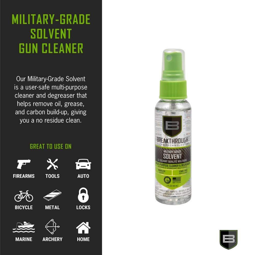 Breakthrough Clean Technologies Military-Grade Multi-Purpose Cleaning Solvent, 2-Oz