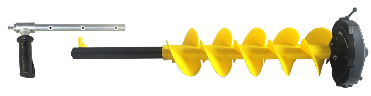 HT Enterprises E-Drill Auger Kit W/NAXT-1 Adapter, 8-In