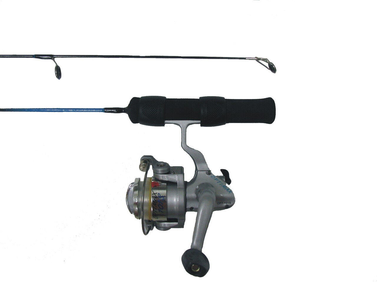 HT Enterprises Hardwater 24-In Light Action Ice Combo Fishing Pole And Reel