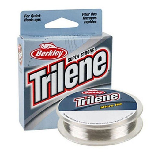Berkley Trilene Micro Ice Line 4 lb 110Yd - Clear Steel