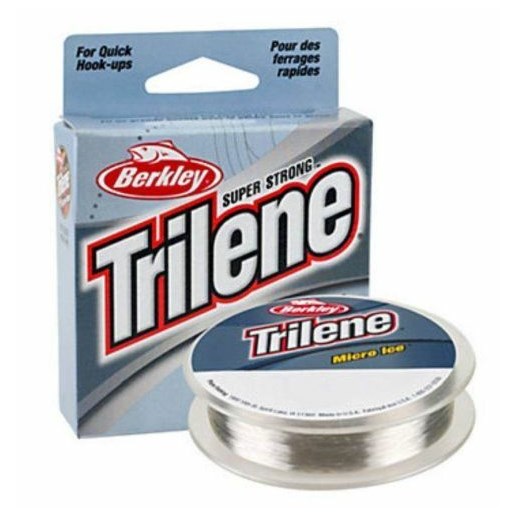Berkley Trilene Micro Ice Line 6 lb 110Yd - Clear Steel