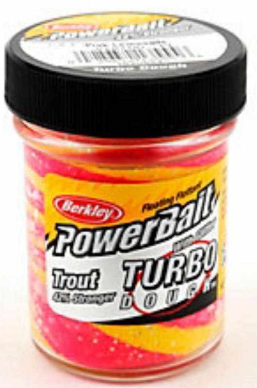 Berkley PowerBait Turbo Dough Trout Bait - Pink Lemonade