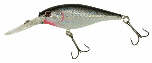 Berkley Flicker Shad Fishing Bait Size 5 - Black Silver