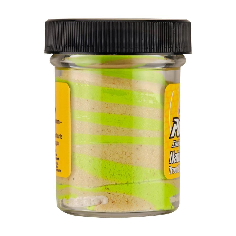 Berkley PowerBait Natural Scent Tequila Lime Trout Bait with Garlic and Worm