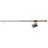 Shakespeare Crusader 2-Piece Medium Spinning Combo, 6-Ft 6-In