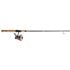 Shakespeare Crusader 2-Piece Medium Spinning Combo, 6-Ft 6-In