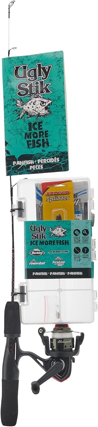 ice fishing rods ugly stik GX2 Spinning Combo, 28" Medium Fishing has gotten too pretty Ugly Stik Ice More Fish