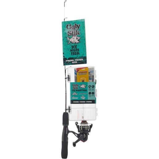 ice fishing rods ugly stik GX2 Spinning Combo, 28" Medium Fishing has gotten too pretty Ugly Stik Ice More Fish