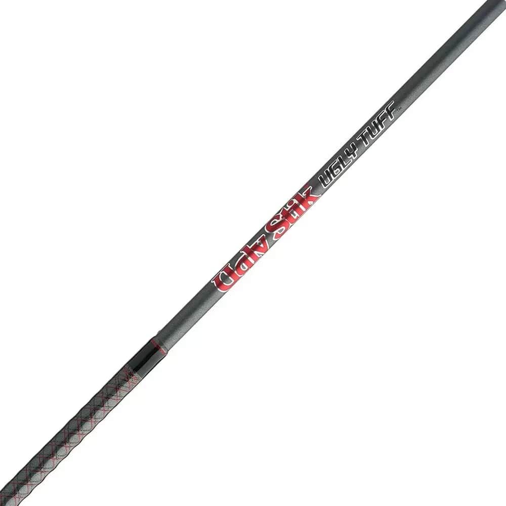 Ugly Stik Ugly Tuff 8+ Spinning Combo Fishing Rod, 4-Ft 6-In