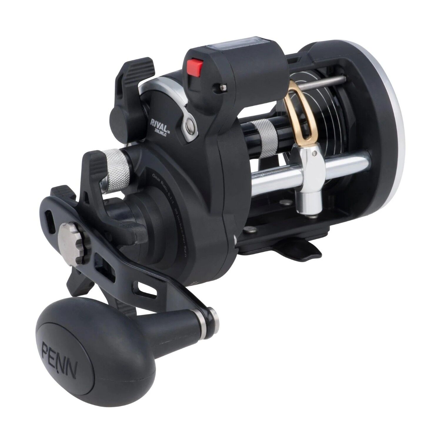 Penn Fishing Rival 20 Level Wind Conventional Reel With Line Counter