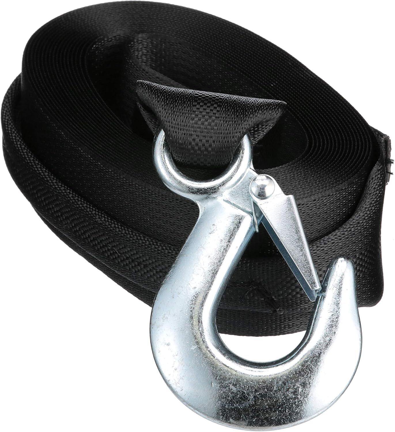 SeaChoice Winch Strap With Tail End, 20-Ft