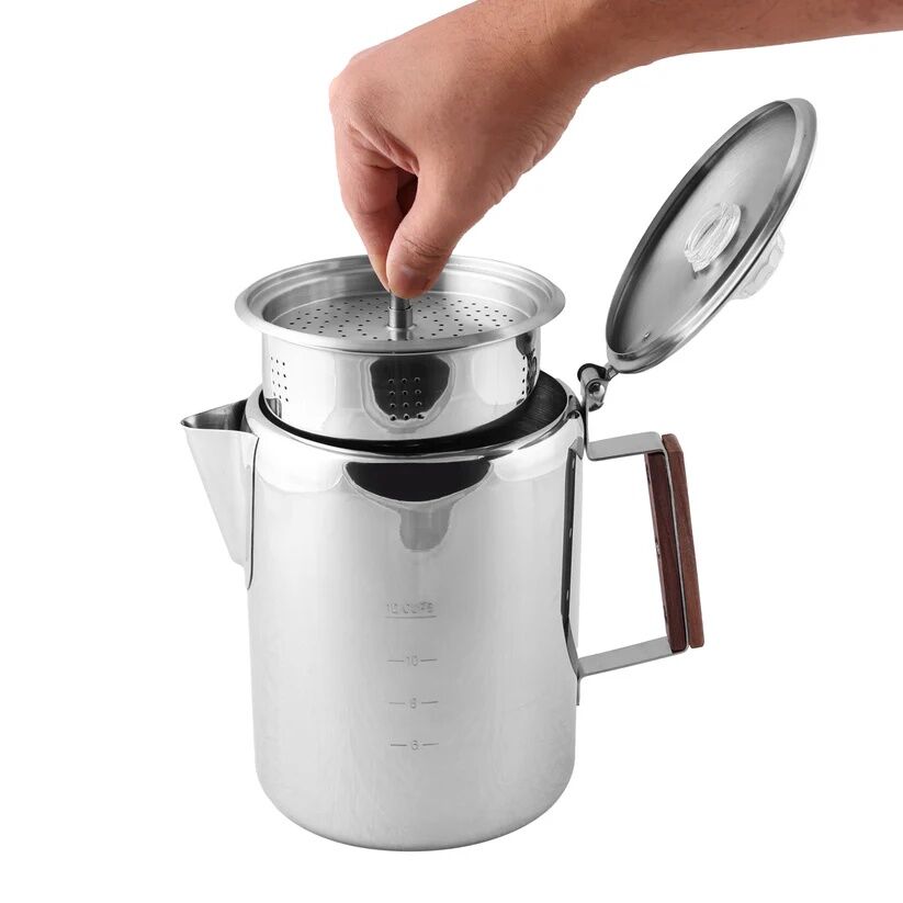 Coghlan's 12 Cup Stainless Coffee Pot