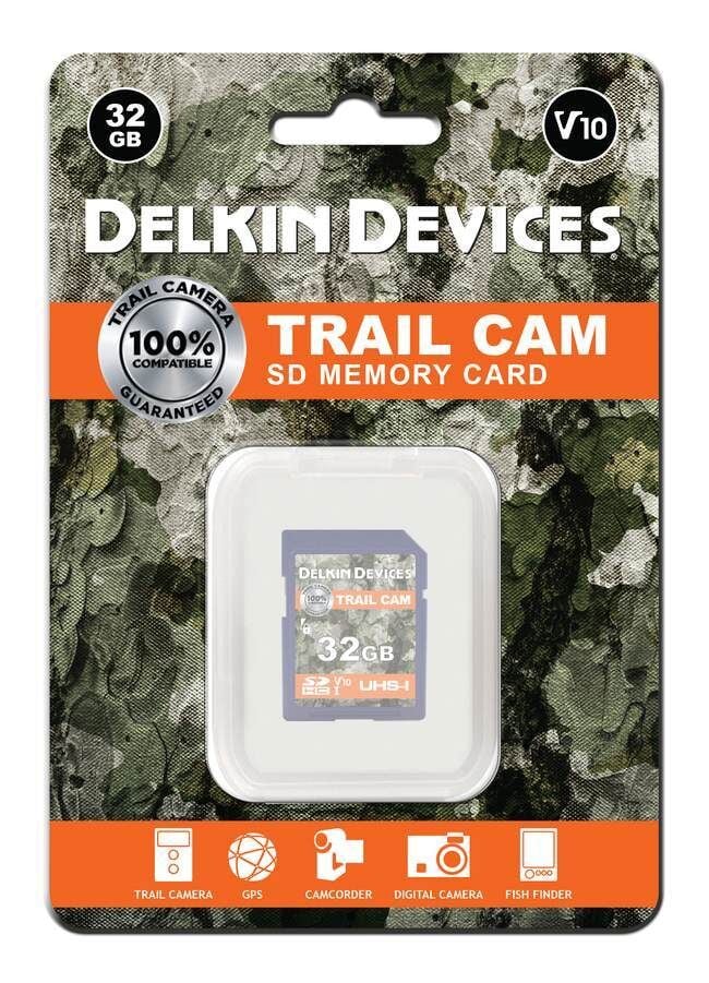 Delkin Devices Trail Camera Memory Card- 32Gb Sd