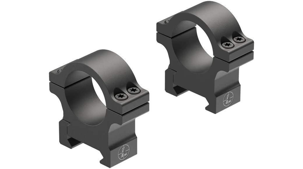 Leupold Open Range Cross-Slot Rings 1-In Medium Matte