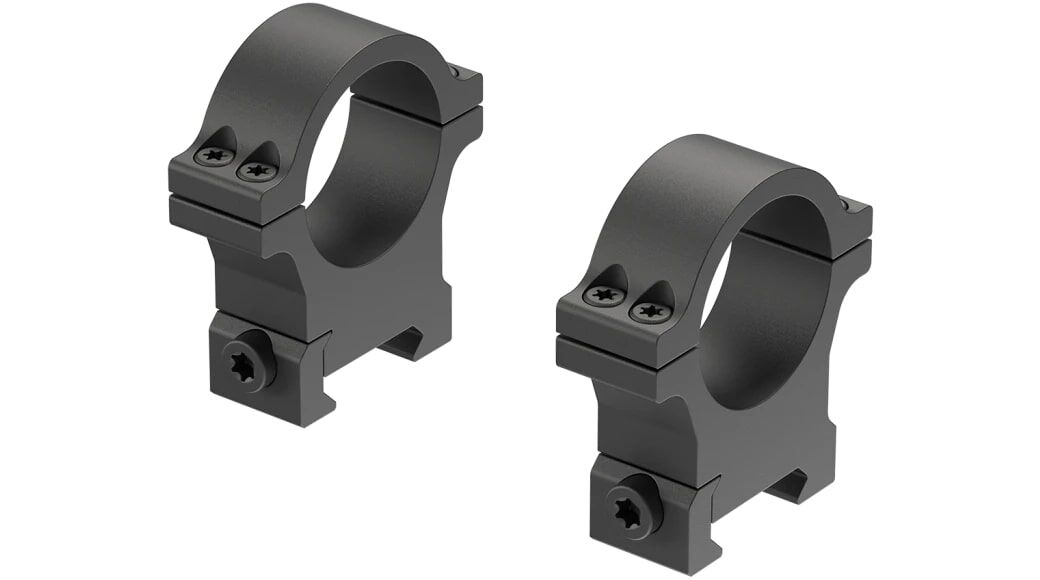 Leupold Open Range Cross-Slot Rings 30mm High Matte