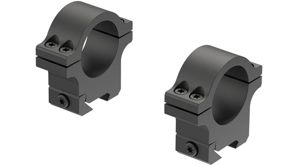 Leupold Open Range Rimfire Cross-Slot Rings High, 1-In