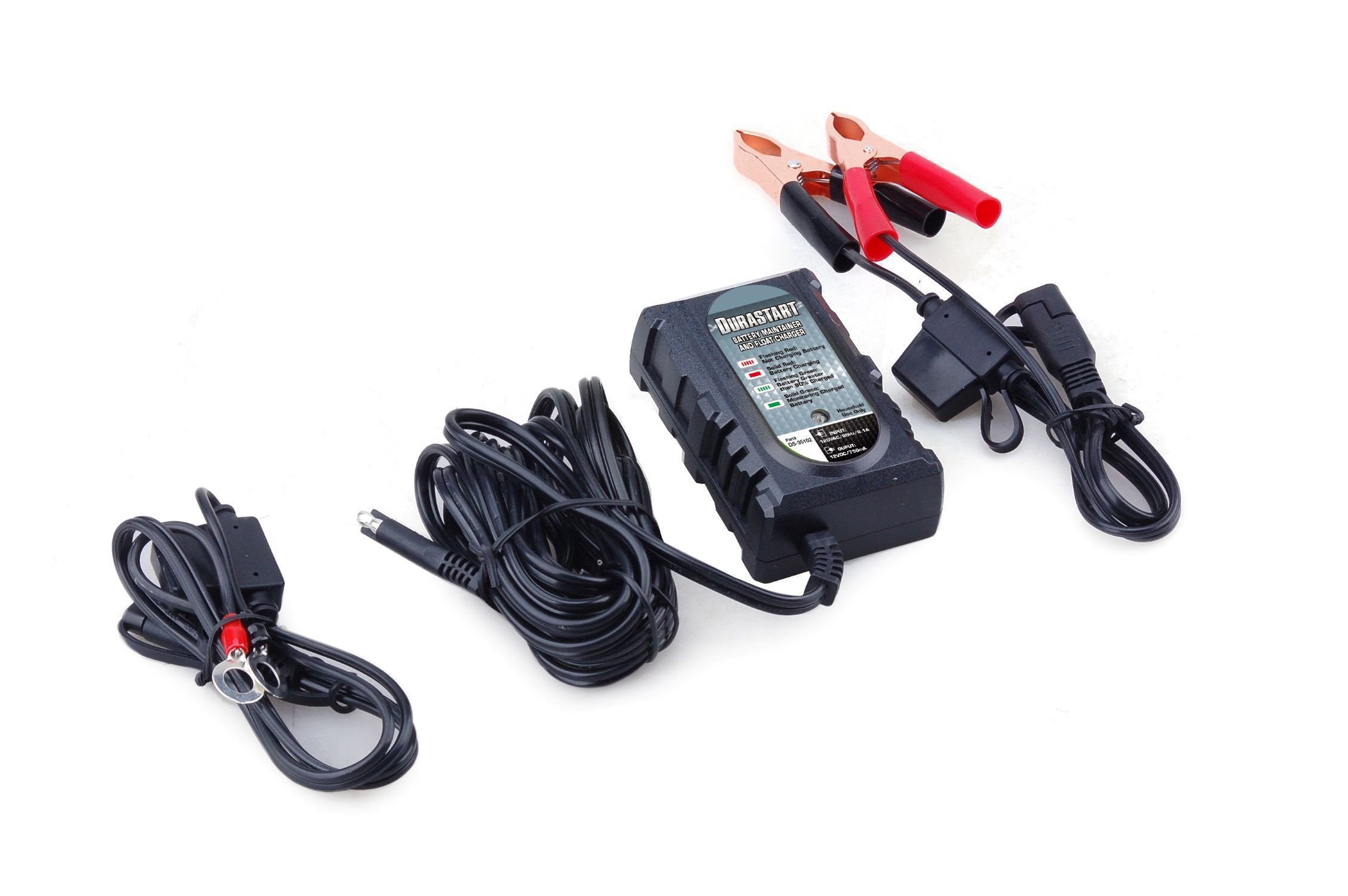 Durastart .75A 12V Battery Float Charger