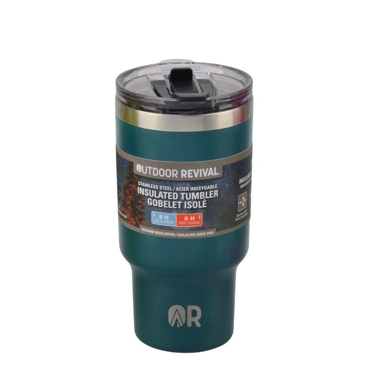 Outdoor Revival Teal Stainless Steel Insulated Tumbler, 30-Oz
