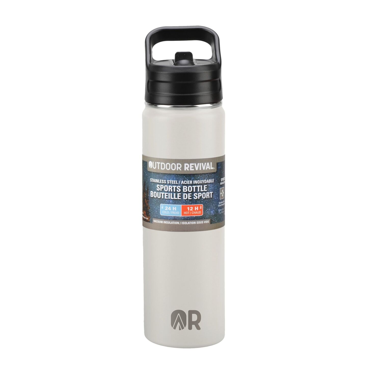 Outdoor Revival Stainless Steel Mineral Sports Bottle, 20-Oz