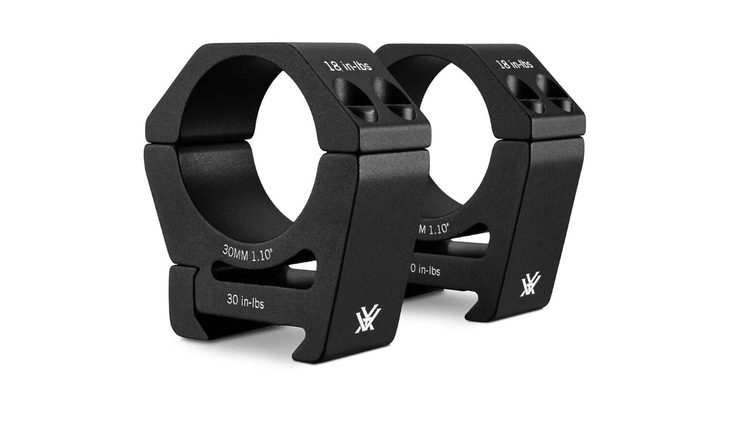 Vortex Sport Low 2-Piece Scope Rings, 30 mm.